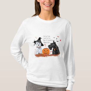 Schottische & West Highland White Terrier Hallowee T-Shirt