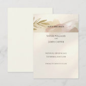 Schottische Wildblumen-Save-the-Date-Karte Save The Date (Vorne/Hinten)