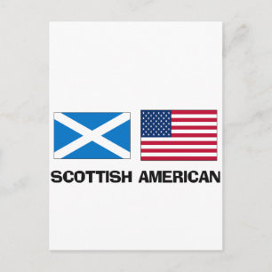 Schottischer Amerikaner Postkarte