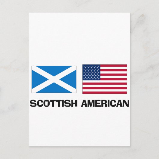 Schottischer Amerikaner Postkarte (Vorderseite)