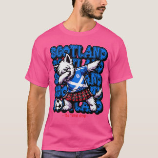 Schottischer Anhänger Das Tartan T-Shirt