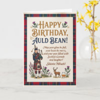 Schottischer Auld Bean Geburtstag