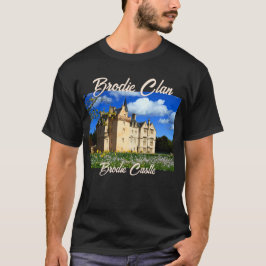 Schottischer Brodie Clans Burgfamilie T-Shirt