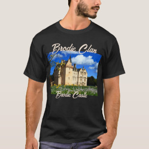 Schottischer Brodie Clans Burgfamilie T-Shirt