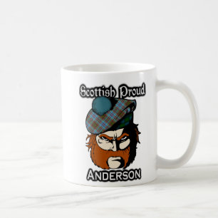Schottischer Clan Anderson Tartan Schottisch Kaffeetasse