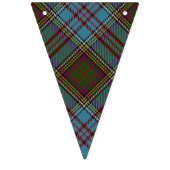 Schottischer Clan-AndersonTartan Wimpelkette (Dritte Fahne)
