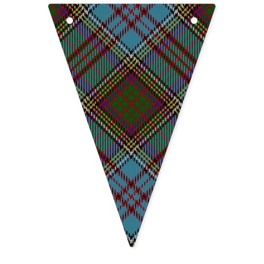 Schottischer Clan-AndersonTartan Wimpelkette (Zweite Fahne)