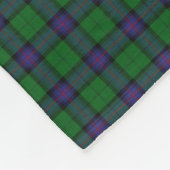 Schottischer Clan-Armstrong-KlassikerTartan Fleecedecke (Ecke)