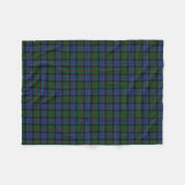 Schottischer Clan-Baird-KlassikerTartan Fleecedecke (Vorderseite (Horizontal))