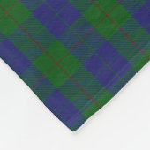 Schottischer Clan Barclay, das klassischen Tartan Fleecedecke (Ecke)