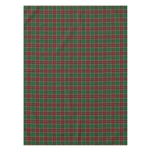 Schottischer Clan-BaxterTartan Tischdecke (Vorderseite)