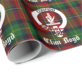 schottischer Clan Boyd Geschenkpapier (Rolleneckpunkt)