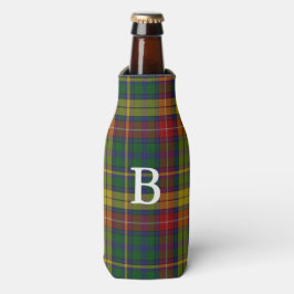Schottischer Clan Buchanan Tartan Kariert Bottle C Flaschenkühler