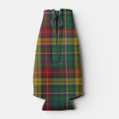 Schottischer Clan Buchanan Tartan Kariert Bottle C Flaschenkühler (Rückseite)