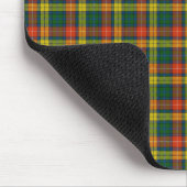 Schottischer Clan-Buchanantartan Mousepad (Ecke)
