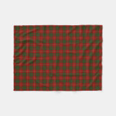 Schottischer Clan-Cameron-KlassikerTartan Fleecedecke (Vorderseite (Horizontal))