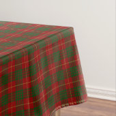 Schottischer Clan Cameron roter und grüner Tartan Tischdecke (Beispiel)