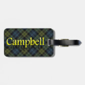 Schottischer Clan-Campbell-Gepäckanhänger Gepäckanhänger (Rückseite horizontal)