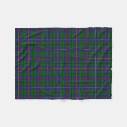 Schottischer Clan Carmichael KlassikerTartan Fleecedecke (Vorderseite (Horizontal))