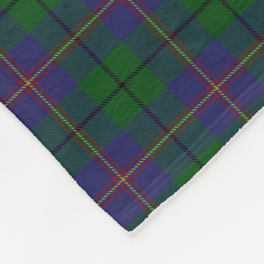 Schottischer Clan Carmichael KlassikerTartan Fleecedecke (Ecke)
