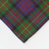 Schottischer Clan-Carnegie-KlassikerTartan Fleecedecke (Ecke)