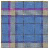 Schottischer Clan Ciam von Ely Tartan Kariert Stoff (Nahaufnahme)