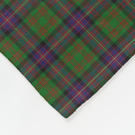 Schottischer Clan Cochrane Cochran KlassikerTartan Fleecedecke (Ecke)