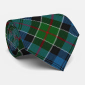Schottischer Clan Colquhoun Tartan Krawatte (Gerollt)