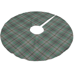 Schottischer Clan-CraigTartan Polyester Weihnachtsbaumdecke