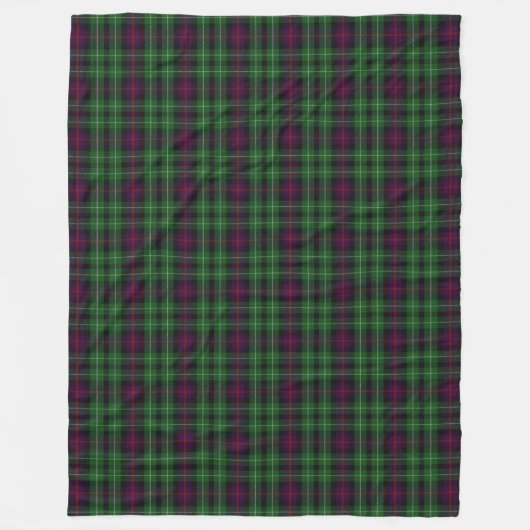 Schottischer Clan Cunningham klassischer Tartan Fleecedecke (Vorderseite)