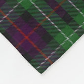 Schottischer Clan Cunningham klassischer Tartan Fleecedecke (Ecke)