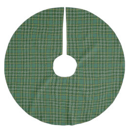 Schottischer Clan Currie Tartan Polyester Weihnachtsbaumdecke