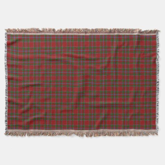 Schottischer Clan Drummond Tartan Decke (Vorderseite)