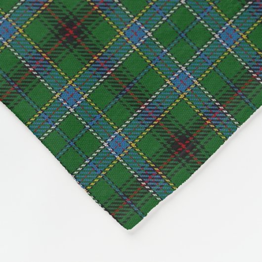 Schottischer Clan-Duncan-KlassikerTartan Fleecedecke (Ecke)
