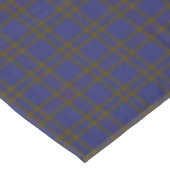 Schottischer Clan-Eliot Elliott Tartan Tischdecke (Schrägansicht)