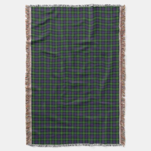 Schottischer Clan Farquharson Tartan Decke (Vorderseite Vertikal)