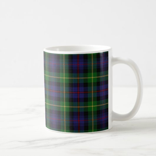 Schottischer Clan Farquharson Tartan Kaffeetasse (Rechts)