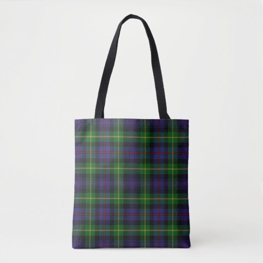 Schottischer Clan Farquharson Tartan kariert Tasche (Vorderseite)