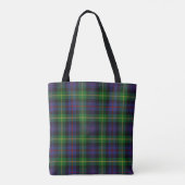 Schottischer Clan Farquharson Tartan kariert Tasche (Rückseite)
