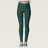 Schottischer Clan Fergusson Ferguson Tartan Leggings (Vorderseite)