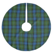 Schottischer Clan Fergusson Ferguson Tartan Polyester Weihnachtsbaumdecke (Vorderseite)