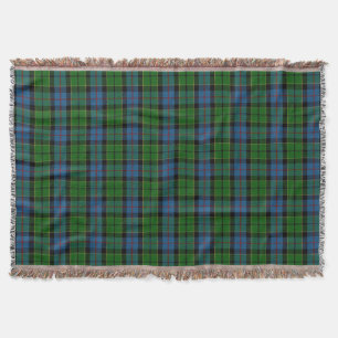 Schottischer Clan Forsyth Forsythe Tartan Decke