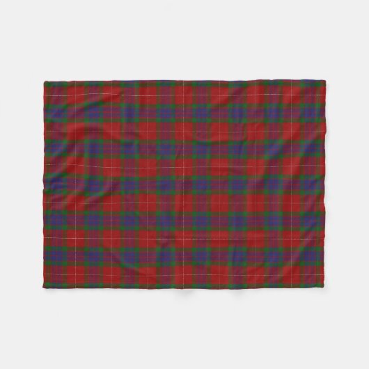 Schottischer Clan Fraser KlassikerTartan Fleecedecke (Vorderseite (Horizontal))