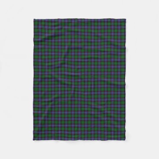 Schottischer Clan Galbraith KlassikerTartan Fleecedecke (Vorderseite)