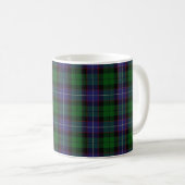 Schottischer Clan Galbraith Tartan Kaffeetasse (VorderseiteRechts)