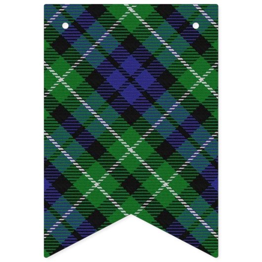 Schottischer Clan-GrahamTartan Wimpelkette (Zweite Fahne)