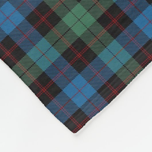 Schottischer Clan Guthrie KlassikerTartan Fleecedecke (Ecke)
