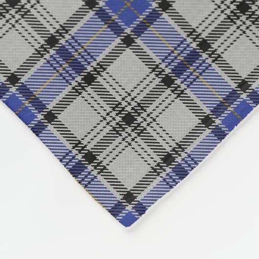 Schottischer Clan Hannay KlassikerTartan Fleecedecke (Ecke)