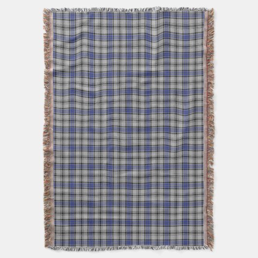 Schottischer Clan Hannay Tartan Decke (Vorderseite Vertikal)