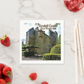Schottischer Clan Henderson Fordell Castle Serviette (Beispiel)